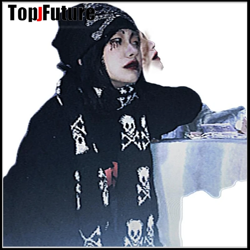 Harajuku Gothic Skull Hats bling bling crystal Women Girls men Caps Streetwear punk Decorative punk Lolita cosplay hat hat