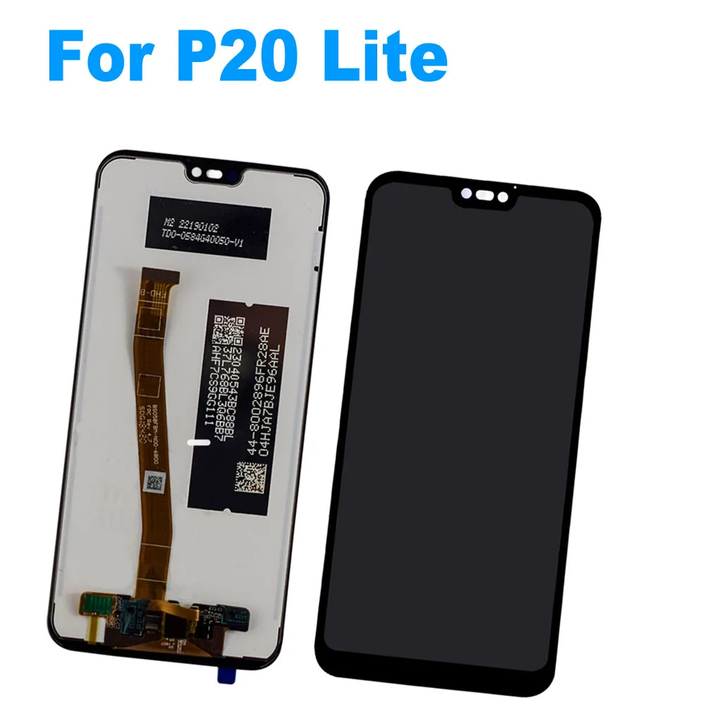 Huawei P20 LCD Display EML-L22 EML-L09 EML-L29 For HUAWEI P20 Lite ANE-LX1 Nova 3e LCD Display Touch Screen Digitizer Assembly