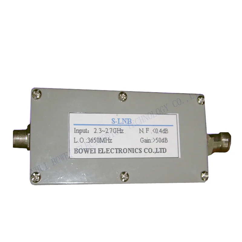 MMDS Down Converter LNB S Band Lnb 5.8 to 6.1GHz Manufacturer Singal HD Amplifier Satellite TV Receiver Engineering