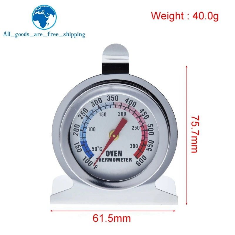 

Hot Sale 1Pcs Food Meat Temperature Stand Up Dial Oven Thermometer Stainless Steel Gauge Gage Kitchen Cooker Baking Supplies