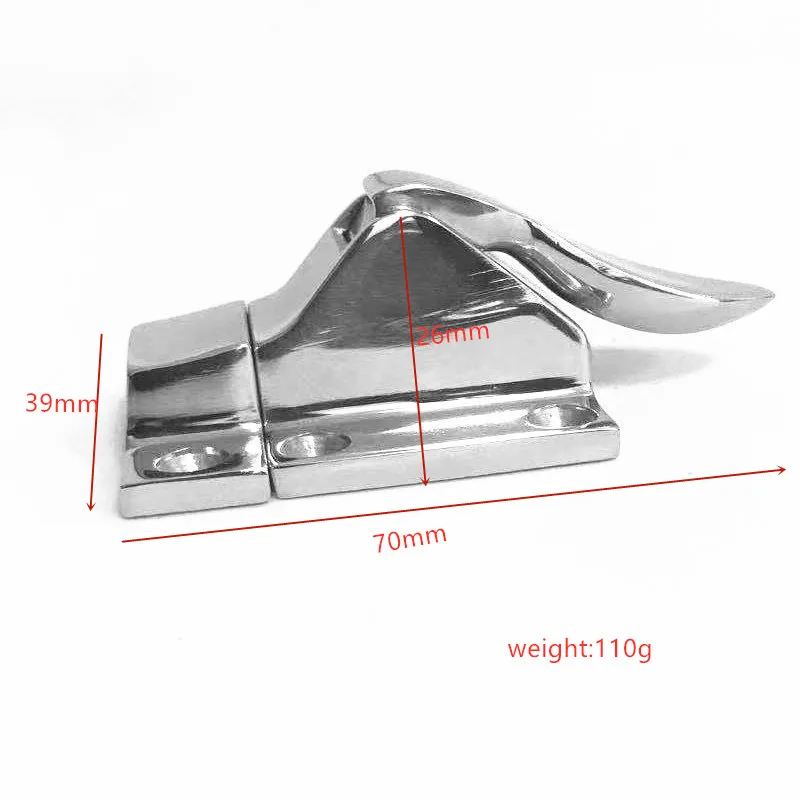 Marine Grade Stainless Steel 316 Boat Door Cabinet Twist Catch Latch Marine Hardware Accessories