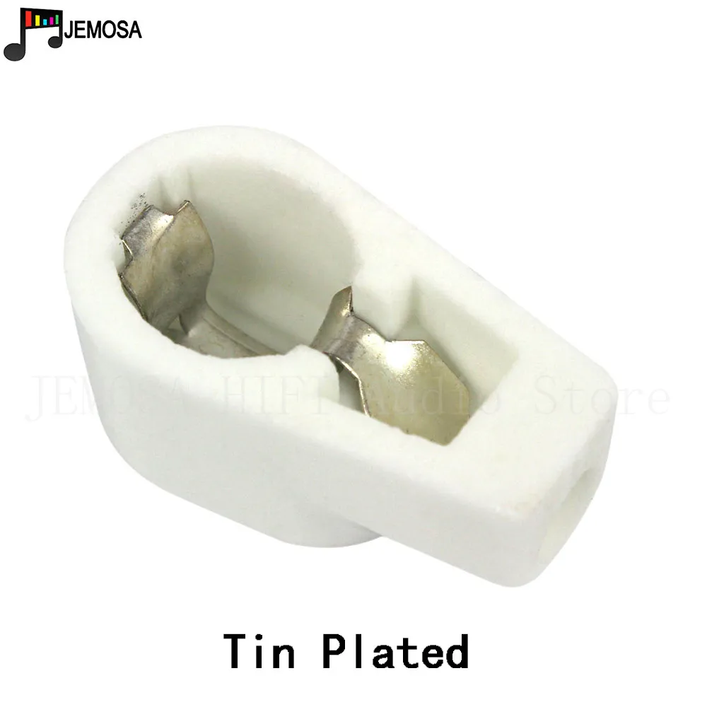 Tapa de placa de agarre de ánodo de tubo de vacío de cerámica, 8,8mm, MCZ para 807, FU7, FU25, 6146B, 310A, 24A, amplificador Vintage, DIY, envío gratis, 10 unidades