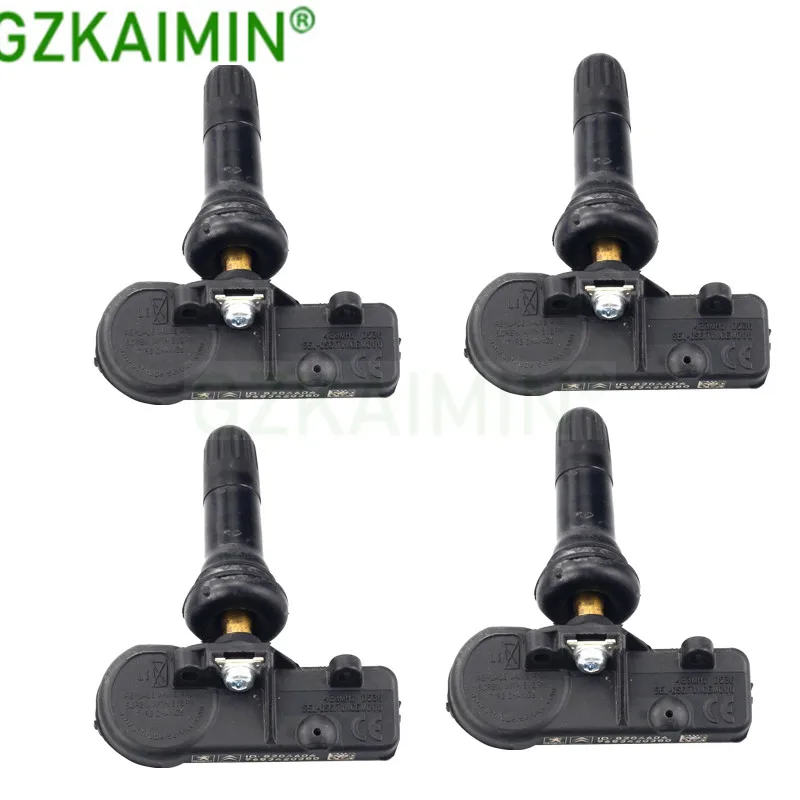 Set 4pcs NEW Tire Pressure Monitor Sensor TPMS For Citroen C4 for Peugeot 308 OEM  9683420380 433MHz