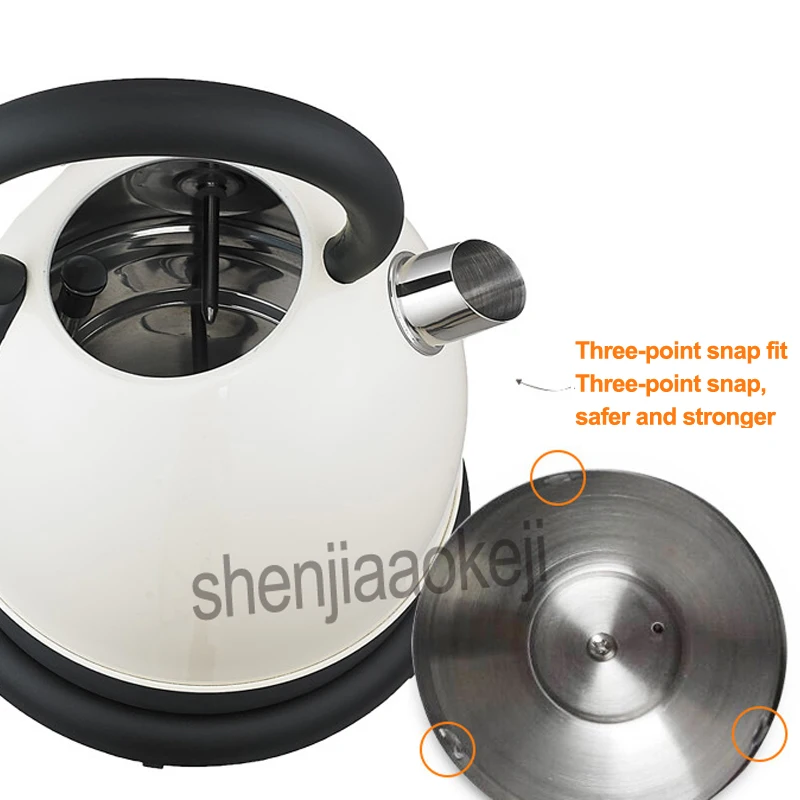 1 Máy Tính Gia Đình Ấm Điện Siêu Tốc Inox Có Nhiệt Kế Nước Uống Nồi Hơi Nước 1.8L Văn Phòng 220V 1850-2200W