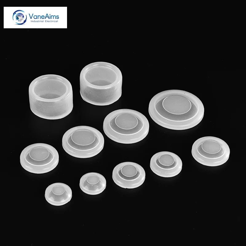 Waterproof cap Silicone transparent dust cover for button surface 12/16/19/22mm Suitable for metal button XB2 EB2