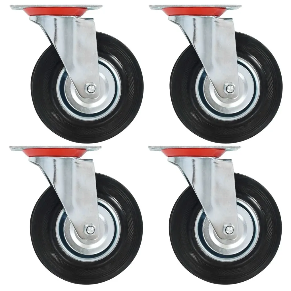 Rotating wheels 4 pcs 125 mm