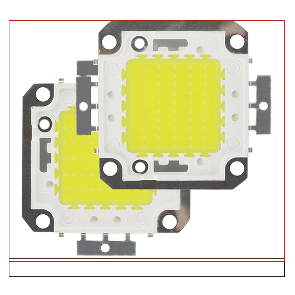 Imagem -03 - Chip de Lâmpada Led Cob para Faça Você Mesmo Cobre Stent Holofote Led Luz do Ponto Luz Integrada Luzes da Lâmpada Smd 3036v 50w 100w 10 Pcs