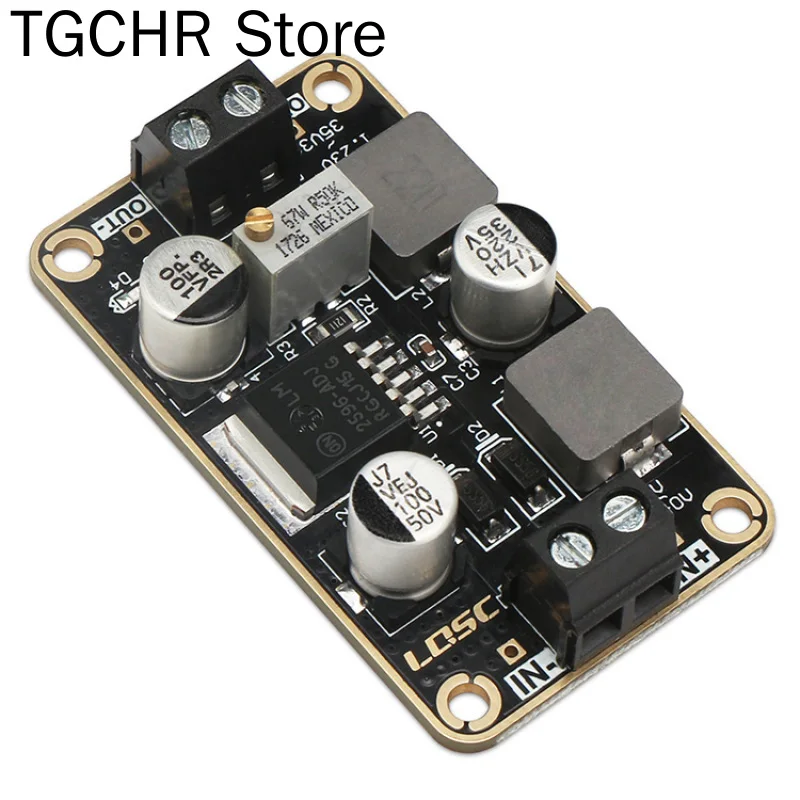 

DC-DC Adjustable Step-down Power Module Lm2596-adj DC 4v-40v to 1.23-35v 3A Voltage Stabilizing Board