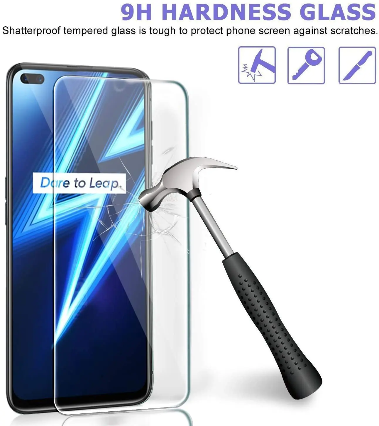 For Realme 7 6 Pro Glass For OPPO Realme 7 6 Pro Tempered Glass Screen Protector For OPPO Realme 7 6 5 Pro 5 7 Lens Glass