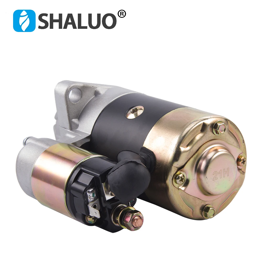 QD114A 12V 0.8KW Diesel Generator Engine Starter Motor Copper Made Motor Electric Genset Parts QD114B 0.9KW 12V