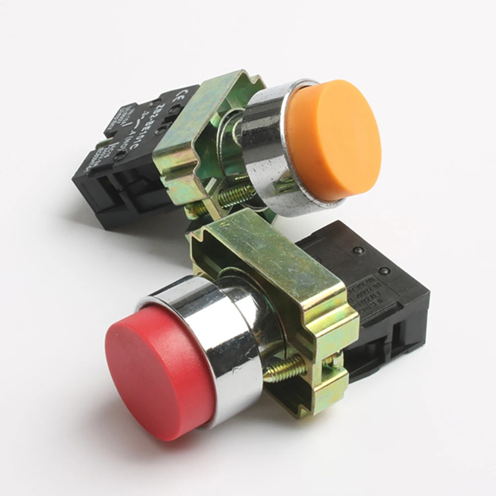 Momentary self-Reset XB2-BL31 BL42 BL51 1NO/1NC Single button XB2-BL8425 1NO1NC Double push button switch