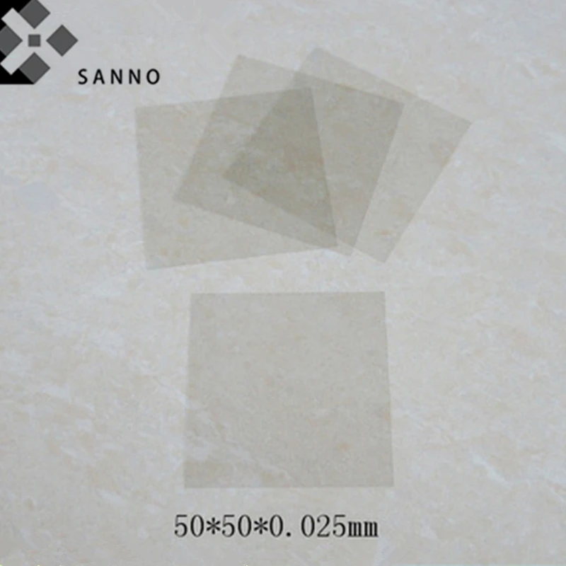 

10pcs Nature mica plate 50x50x0.025mm - 50x60x0.025mm customize insulation files high transparent muscovite mica laminate sheet