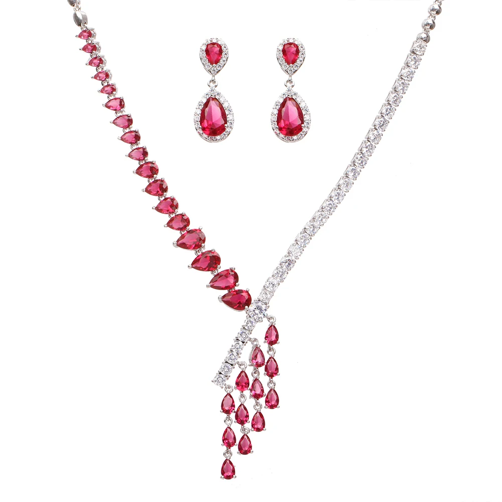 Bettyue New Ingenious Design Women Fashion Jewelry Set With AAA Zirconia Earring And Necklace Elegant Ornament In Banquet