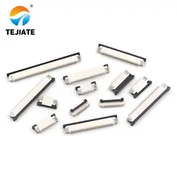 10PCS FFC/FPC Connector Flat Cable Socket 1.0MM Adapter 16/18/20/22/24/26/28/30/40P Down Drawer Type Plug Kit