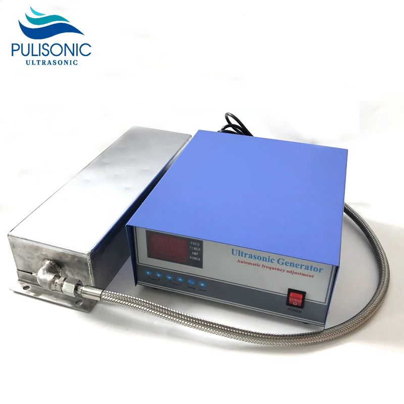 

40KHZ Low Power 300W Submersible Ultrasonic Cleaner Transducer Pack With Generator For Laboratory Equipment Washing