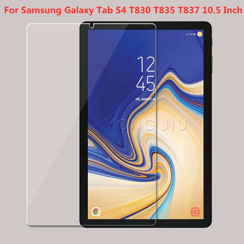 

9H Tablet Tempered Glass For Samsung Galaxy Tab S4 10.5 Inch Screen Protector T830 T835 T837 HD Protective Film