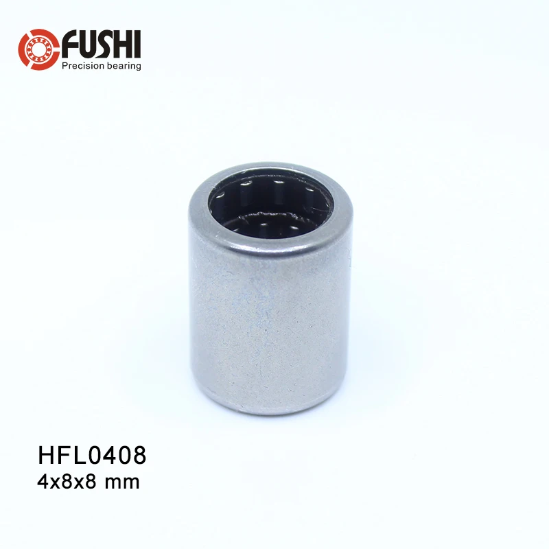 

HFL0408 Bearing 4*8*8 mm ( 10 PCS ) Drawn Cup Needle Roller Clutch FCB-4 HFL-040808 Needle Bearing