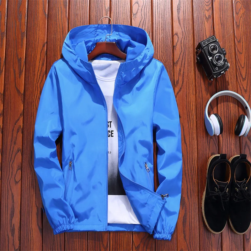 

Spring Autumn New Men and Women Running Jacket Large Size Korean Loose Coats Lovers Student Thin Tops