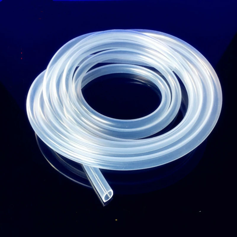 

5m,8*11 mm Translucence Food Grade Medical Water dispenser Purifier Chemical Use FDA Silicone Rubber Flexible Tube / Hose / Pipe