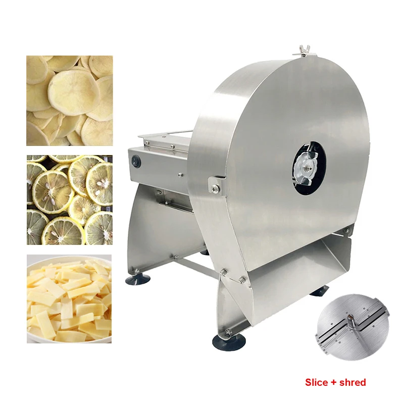 Multi-Purpose Cutter Commercial Electric Vegetable Slicer Household Fruit Potato Carrot Slicing Shredders