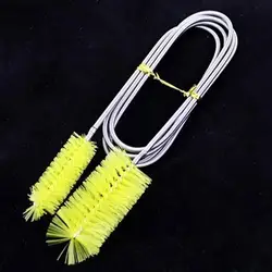 Double-Head Fish Tank External Filter Water Pipe Cleaning Brush Aquarium Scrubber