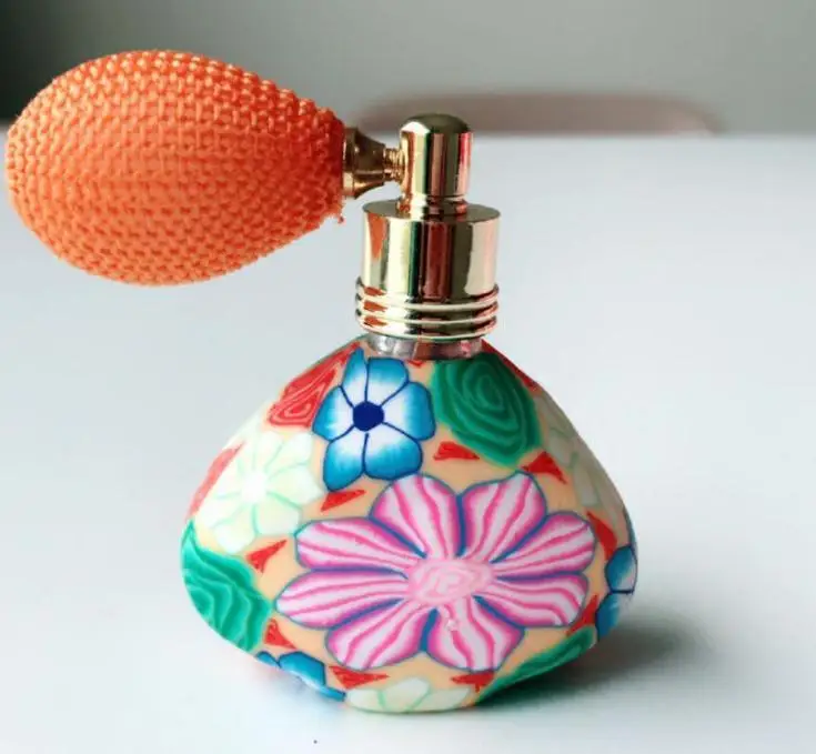 

100pcs15ml Air Bag Polymer Clay Travel Refillable Empty Atomiser Spray Perfume Bottle Gasbag Sprayer Atomizer Wholesale