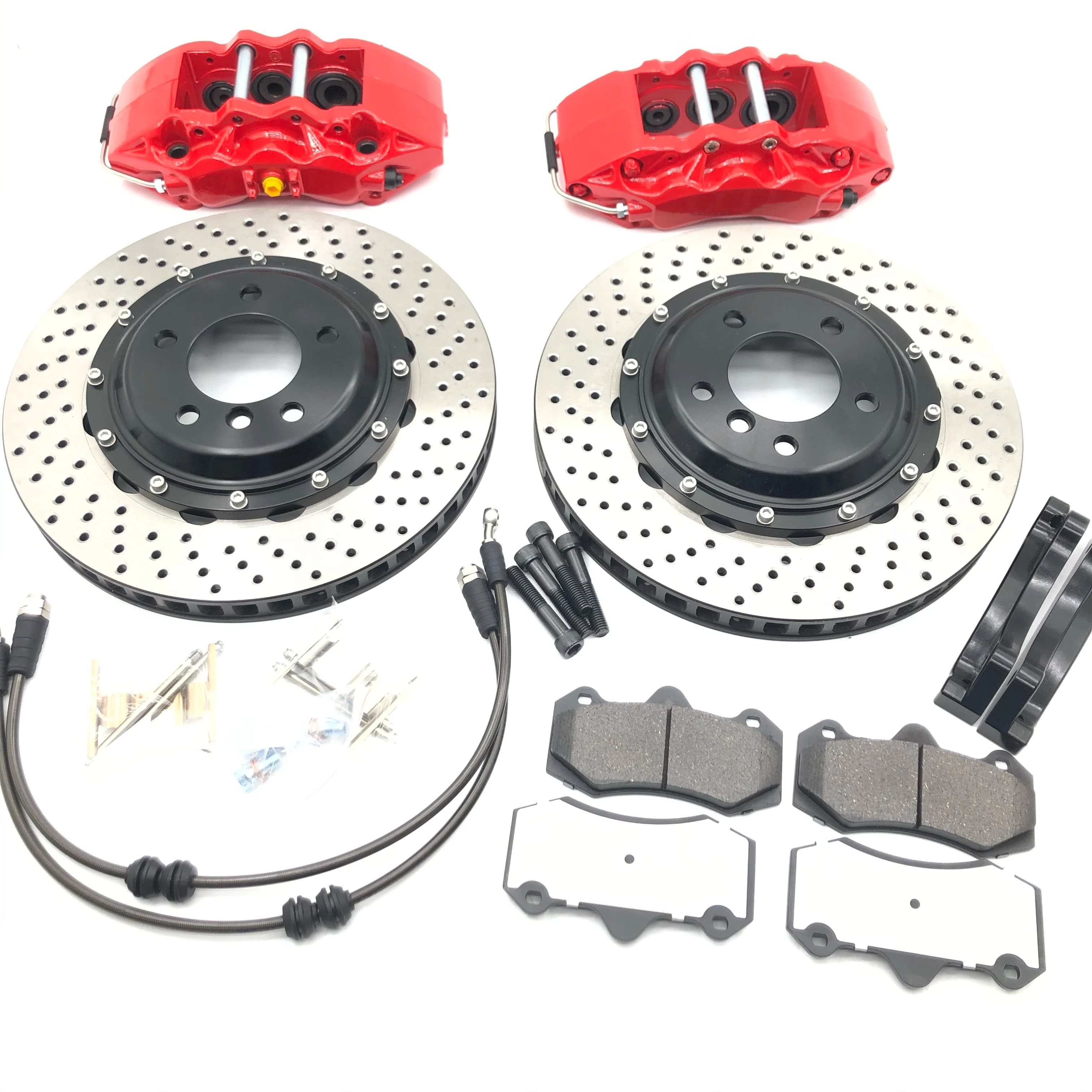 

Jekit car brake kit 9040 6 pistons brake caliper with 362x32mm rotor for Tesla model 3 front rim 19