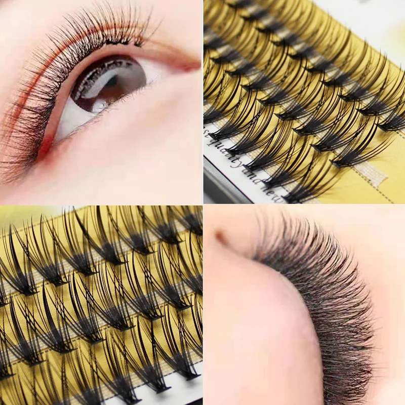 

Super Dikke 20D Nertsen Wimpers Uitbreiding Professionele Make 3D Volume Effect Graft Wimper Faux Valse Valse Individuele Lash