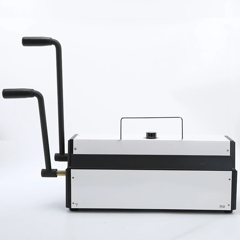 Double iron ring manual punch binding machine 49 knife square hole A3 paper document album calendar binding machine