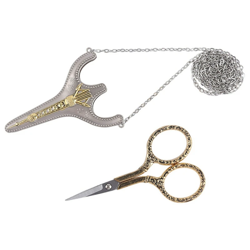 

Retro Vintage Scissors Crafts Scissors Handcraft Tailor Embroidery Scissors Gold
