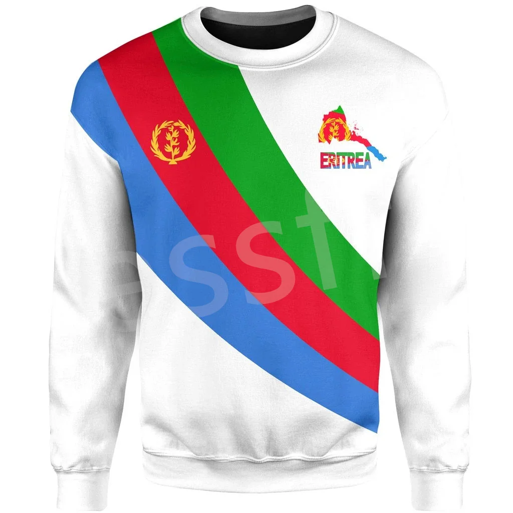 Tessffel NewFashion Africa Country Eritrea Lion Colorful Retro Tribe Pullover Harajuku 3DPrint Men/Women Funny Casual Hoodies 10