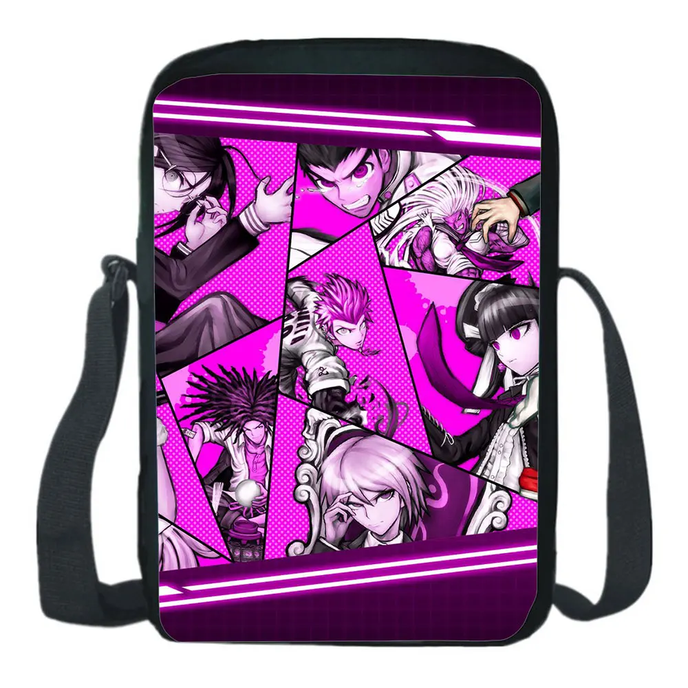 

Danganronpa Mini Small Backpack Crossbody Bag School Bag Backpack Casual Boy Girl Shoulder Bag Diagonal Light Phone Bag Mochila