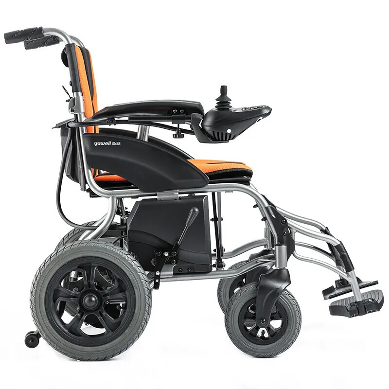 

yuwell 26kg Lightweight Electric Wheelchair Older Disabled Patient Portable Foldable Handicapped Scooter 24V18AH Lithium Battery