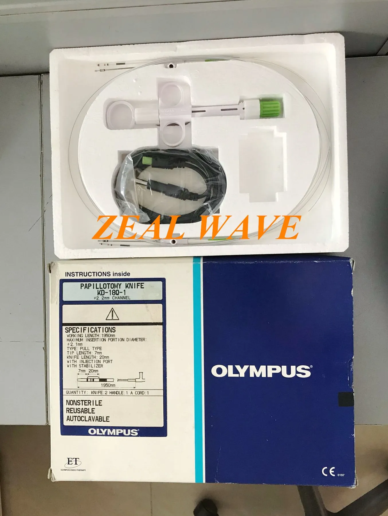 

KD-17Q A Olympus Axial Pull Type Nipple Incision Knife Duodenoscope JF TJF Original