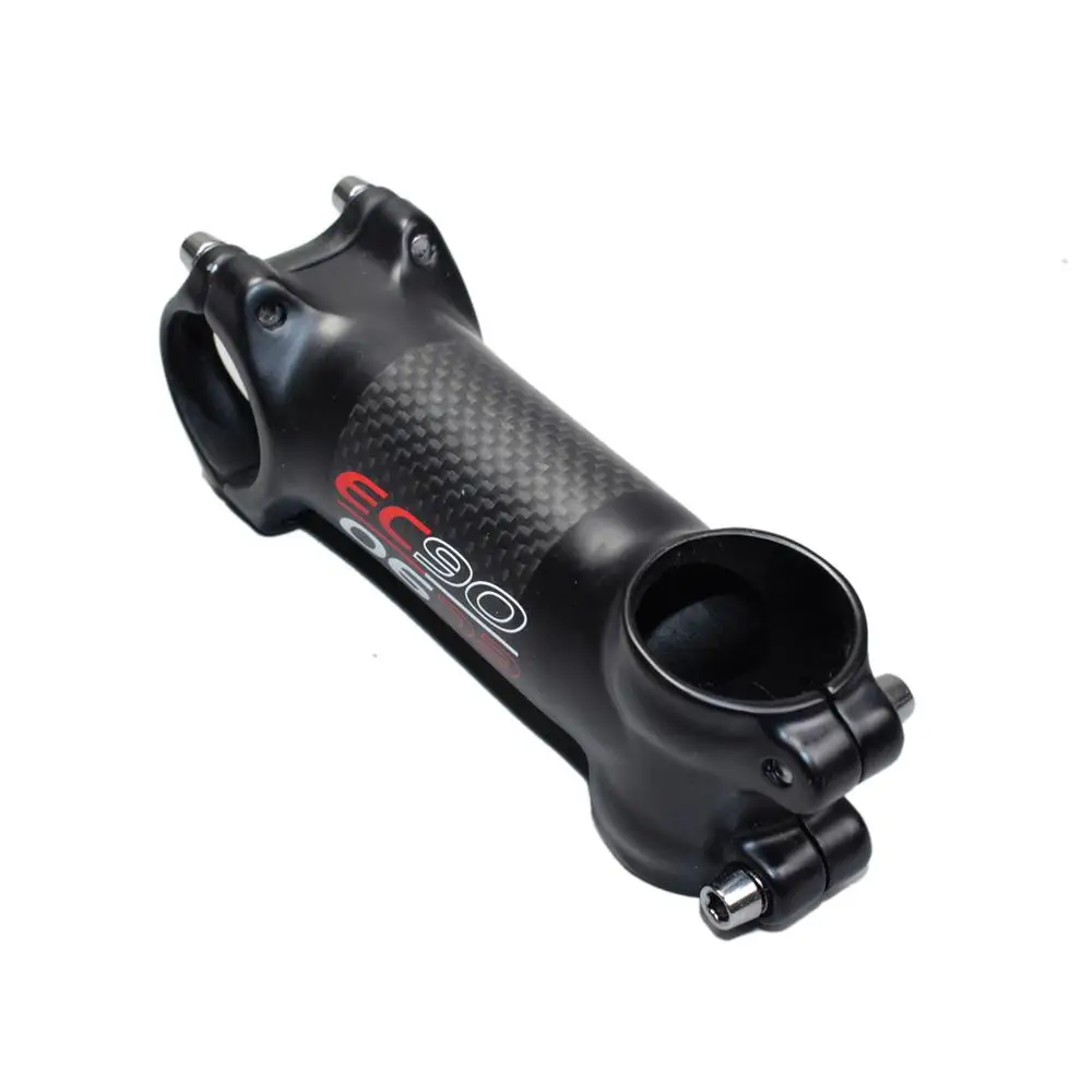 EC90 Aluminium Alloy + Carbon Fiber Road Bike Handlebar Stem Riser MTB Bicycle Stem Rod Aluminium Alloy Cycling Stems