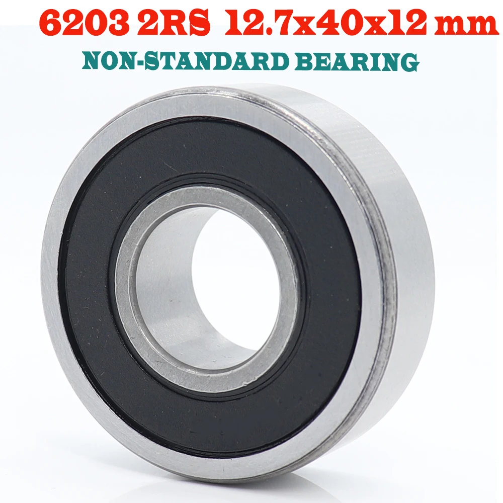 

6203RS Bearing 12.74012 Non Standard Ball Bearings ( 1PC ) 12.7*40*12 mm Inner Diameter 12.7 mm Outer Diameter 40mm Width 12mm