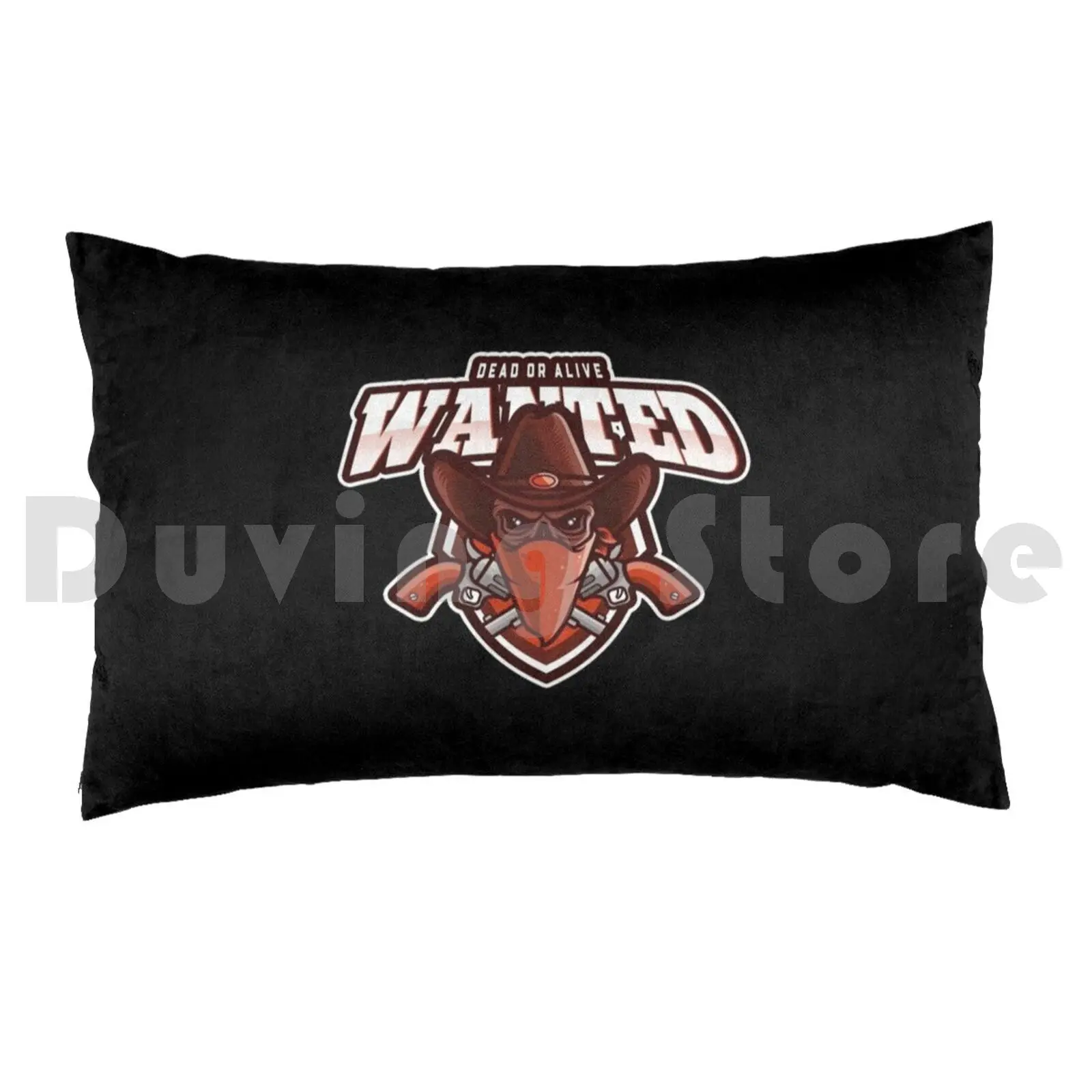 Pillow Case Cowboy Wanted Hat Cowboy Lustig Rodeo Western Cowboystiefel Lustiger Cowboy Country Cowgirl