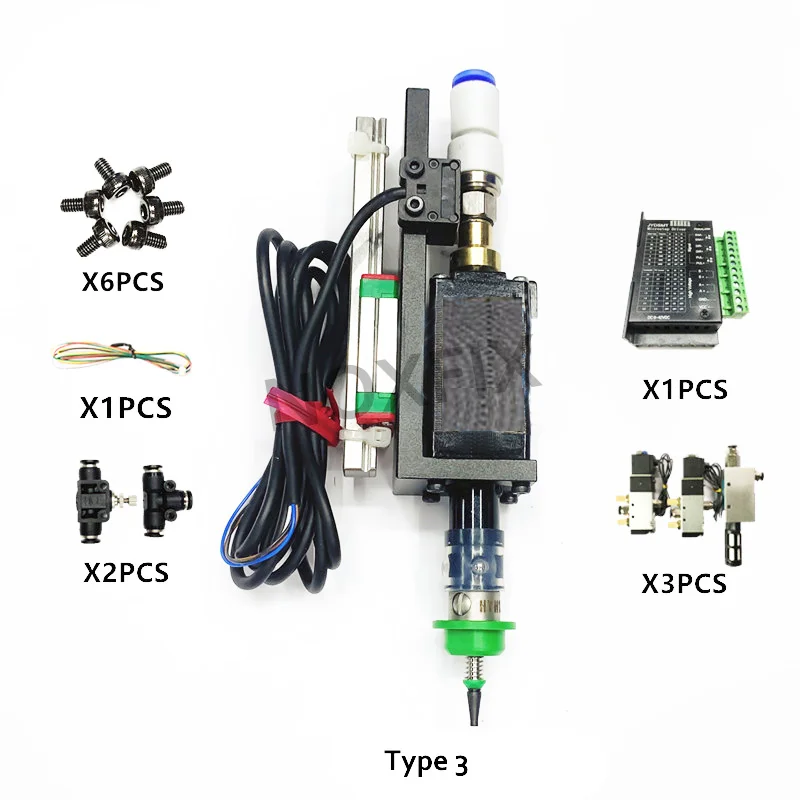 Nema-nema Stepper For Pick Place Head Faça Você Mesmo Conector Especial Bocal Junta Rotativa Eixo Oco mm