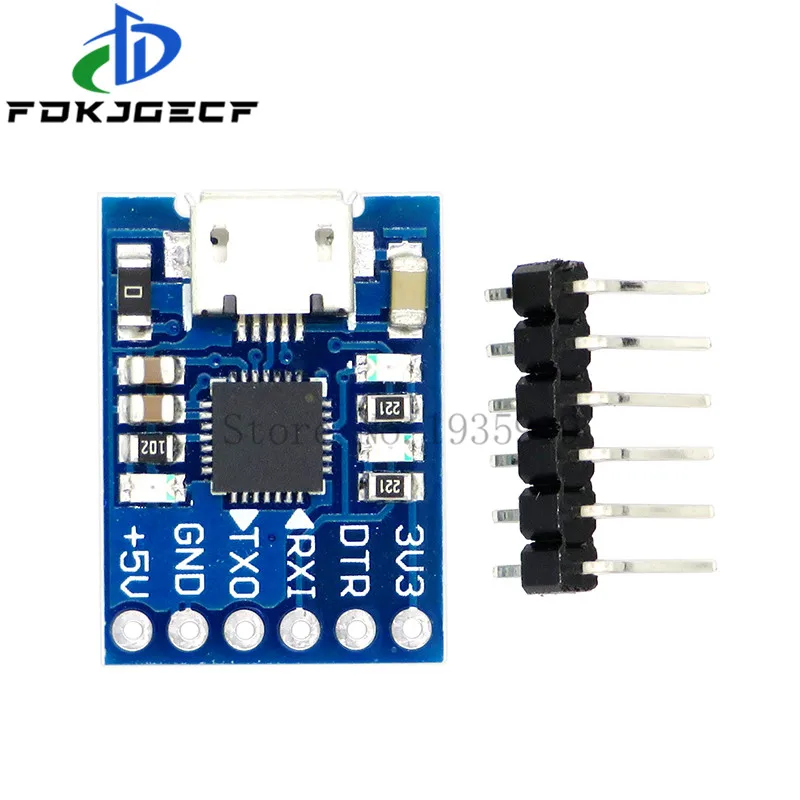 CJMCU CP2102 MICRO USB to UART TTL Module 6Pin Serial Converter UART STC Replace FT232