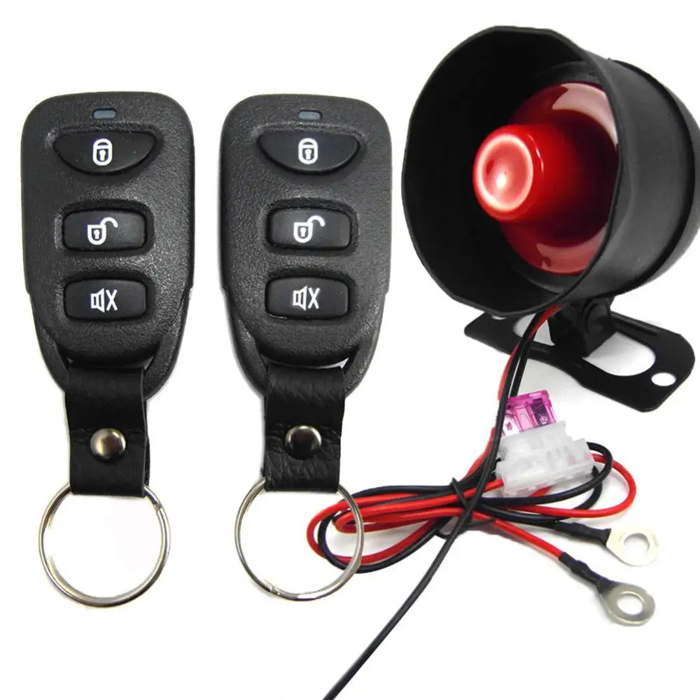 

12V M810-8113 Universal Remote Control Anti-theft Car Alarm Kit Auto Accessory Automobiles Security Protection