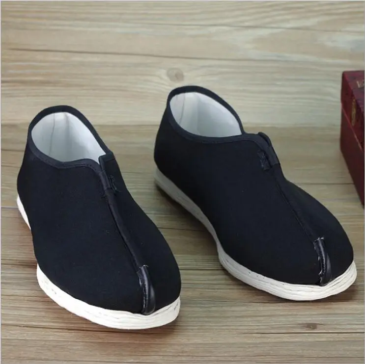 Beijing layers bottom hand-made cloth monks Nuns shoes spring  Autumn Casual Arhats Light Comfortable shoes Black Yellow Gray