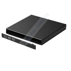 NIGUDEYANG Slim External USB 2.0 Enclosure Case Caddy Adapter for Laptop CD/DVD Optical Drive 12.7mm IDE Tray-load DVD ODD