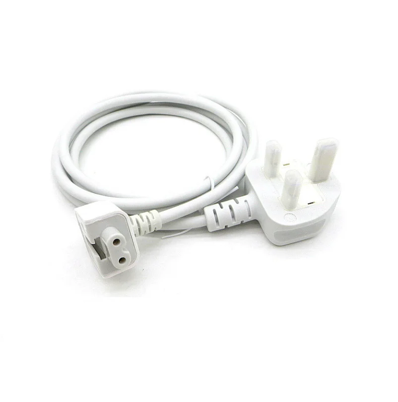 Wysokiej jakości ue usa wielka brytania ue wtyczka 1.8M przedłużacz kabla dla Apple MAC IPAD AIR Macbook pro ładowarka Adapter 45w 60w 85w