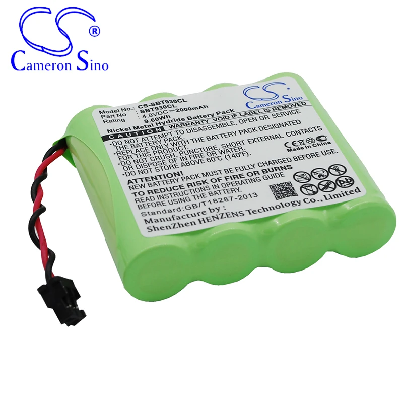 CameronSino Battery for Sony SPP-E80 SSP-100 SSP-200 SPP-300 SSP-300 SPP-S10 Sport Cordless phone Battery,Landline battery 4.80V