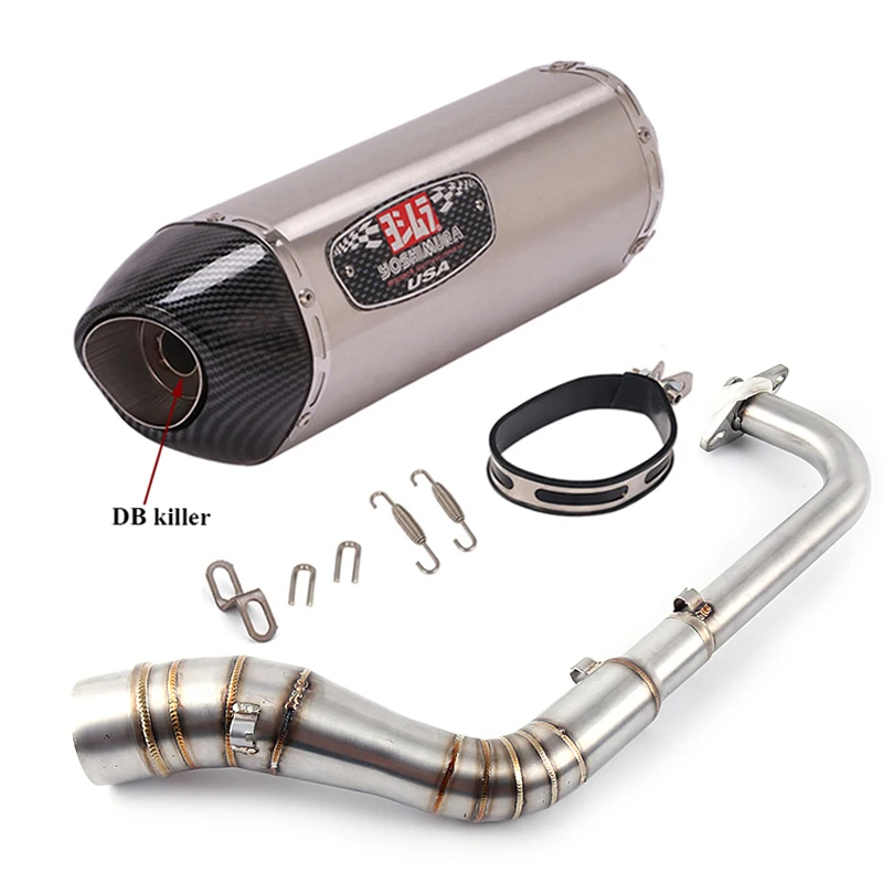 

Slip on Motorcycle Exhaust Muffler Full System Yoshimura Escape Moto with DB killer For Yamaha NMAX 125 NMAX 155 NMAX125 NMAX155