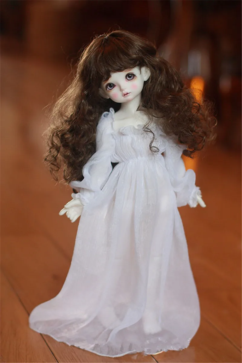 BJD ตุ๊กตาเสื้อผ้า Fit 1/3 1/4ขนาดผ้าไหมชีฟอง Crepe Retro โรมันเทพธิดาชุด Nightgown ตุ๊กตาอุปกรณ์เสริม