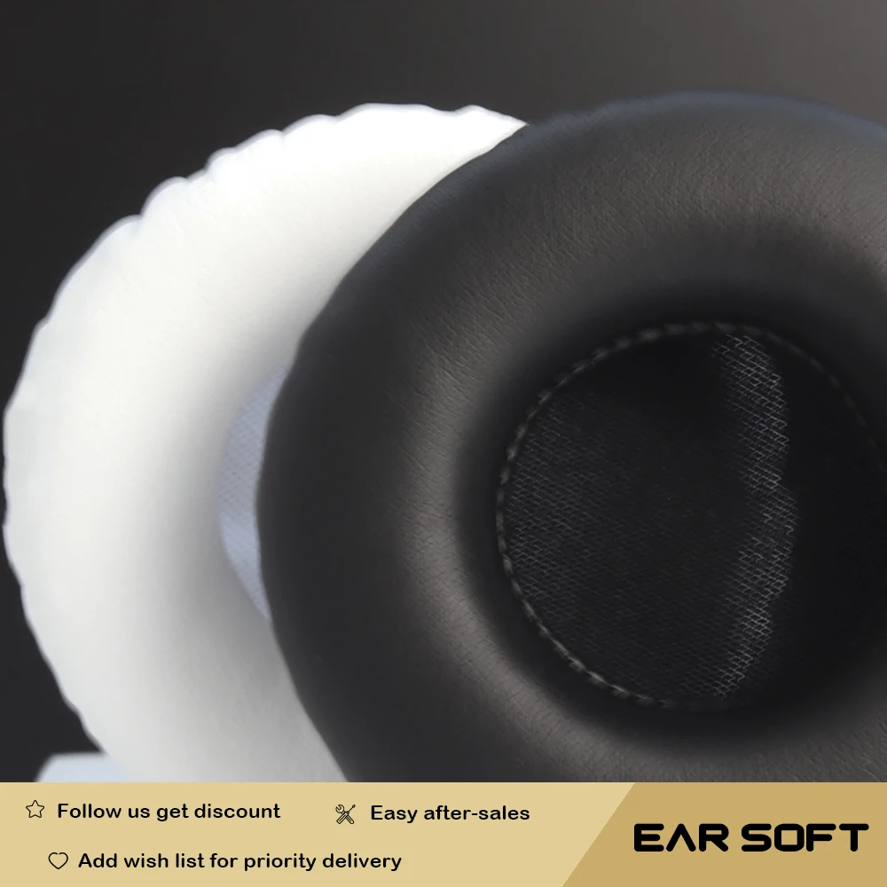 Earsoft Replacement Ear Pads Cushions for Bluedio T4 Headphones Earphones Earmuff Case Sleeve Accessories