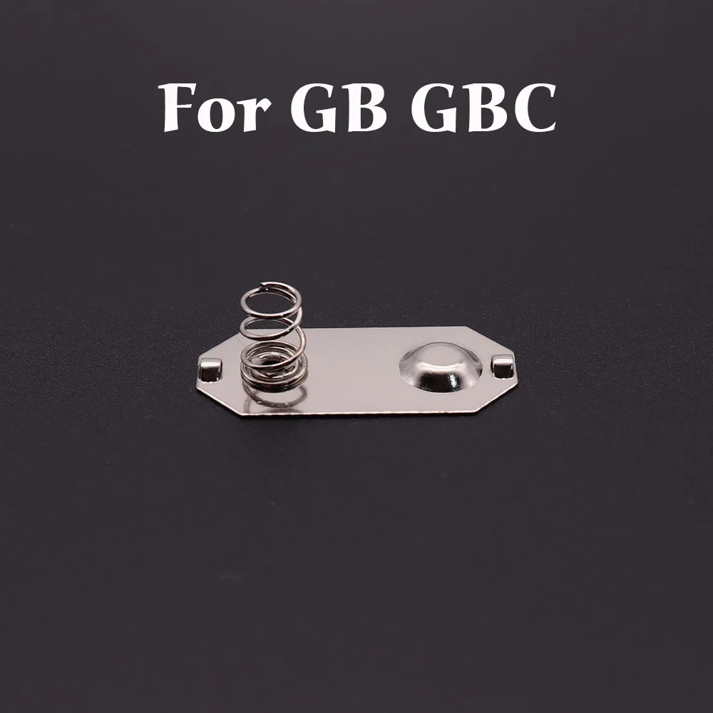 Аккумуляторные терминалы, Пружинные контакты для игрового автомата Nintendo Game Boy Advance, металлические контакты для GBA GBC GB GBP, 1 шт.