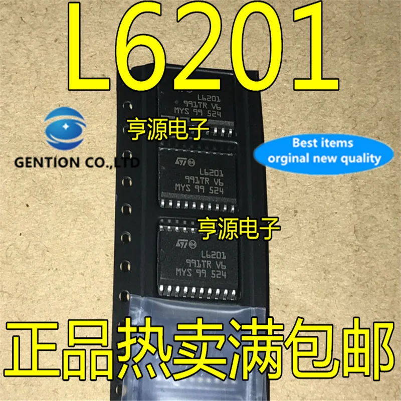 

10Pcs L6201 L6201P L6201PS SOP20 in stock 100% new and original