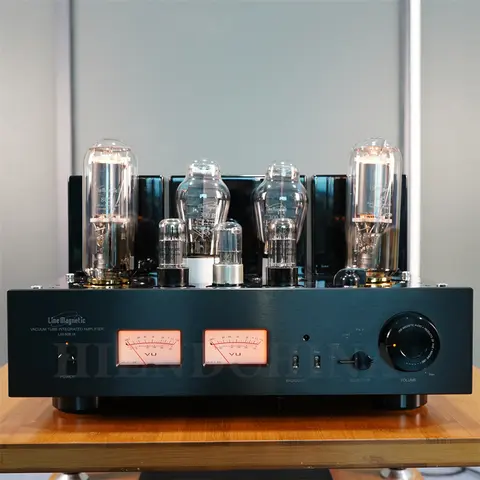 LC-07 LineMagnetic LM-508IA Zintegrowany wzmacniacz mocy 300B Push 805 Tube Class A 48W*2